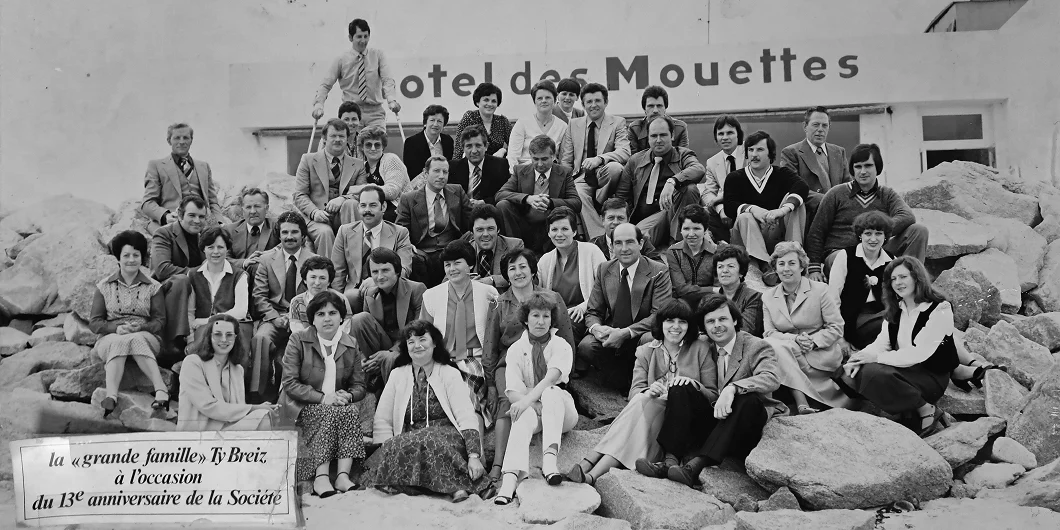 Histoire 1981 Anniversaire restaurant Ty Breiz