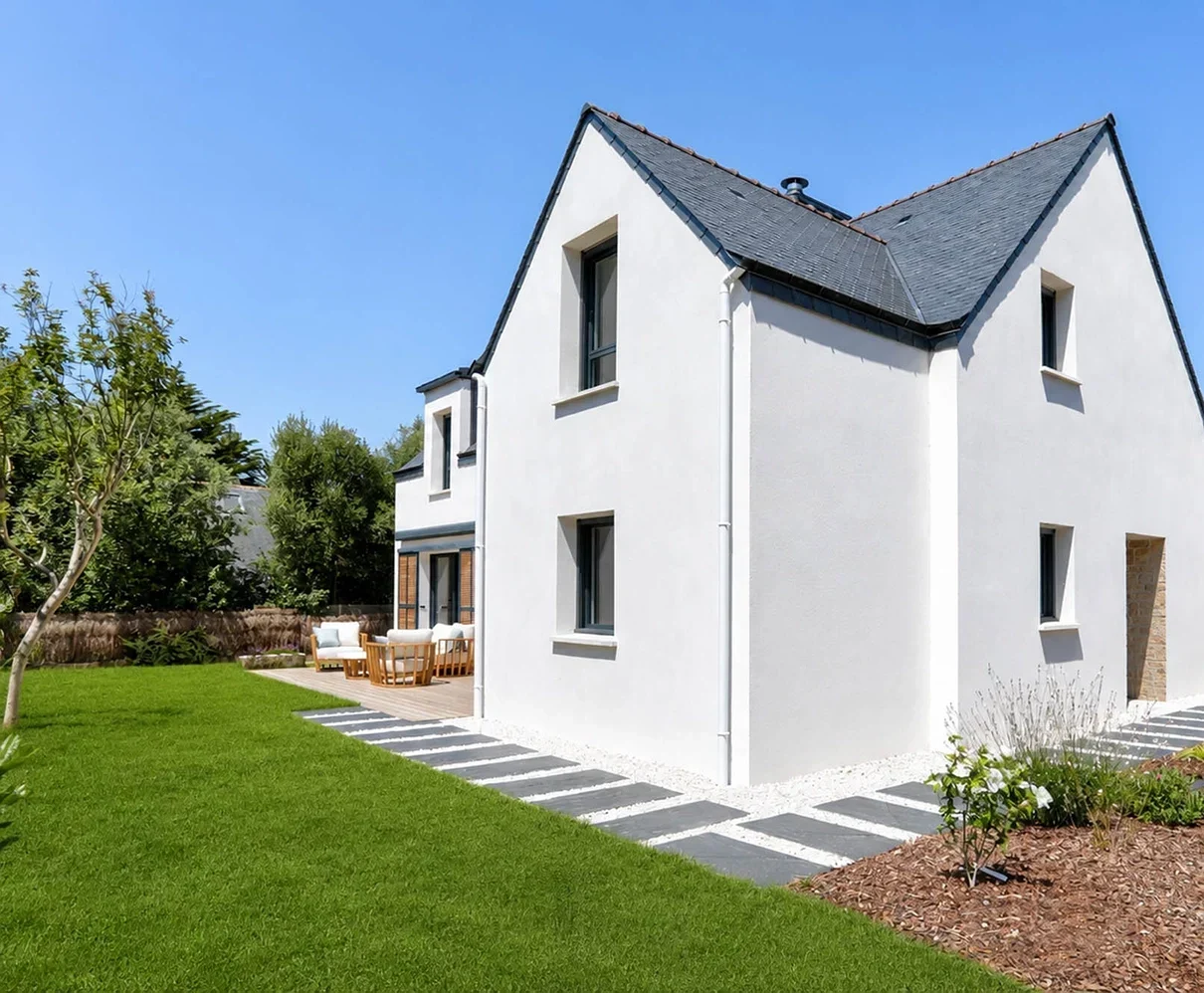 Construction maison neuve carnac Ty breiz 2